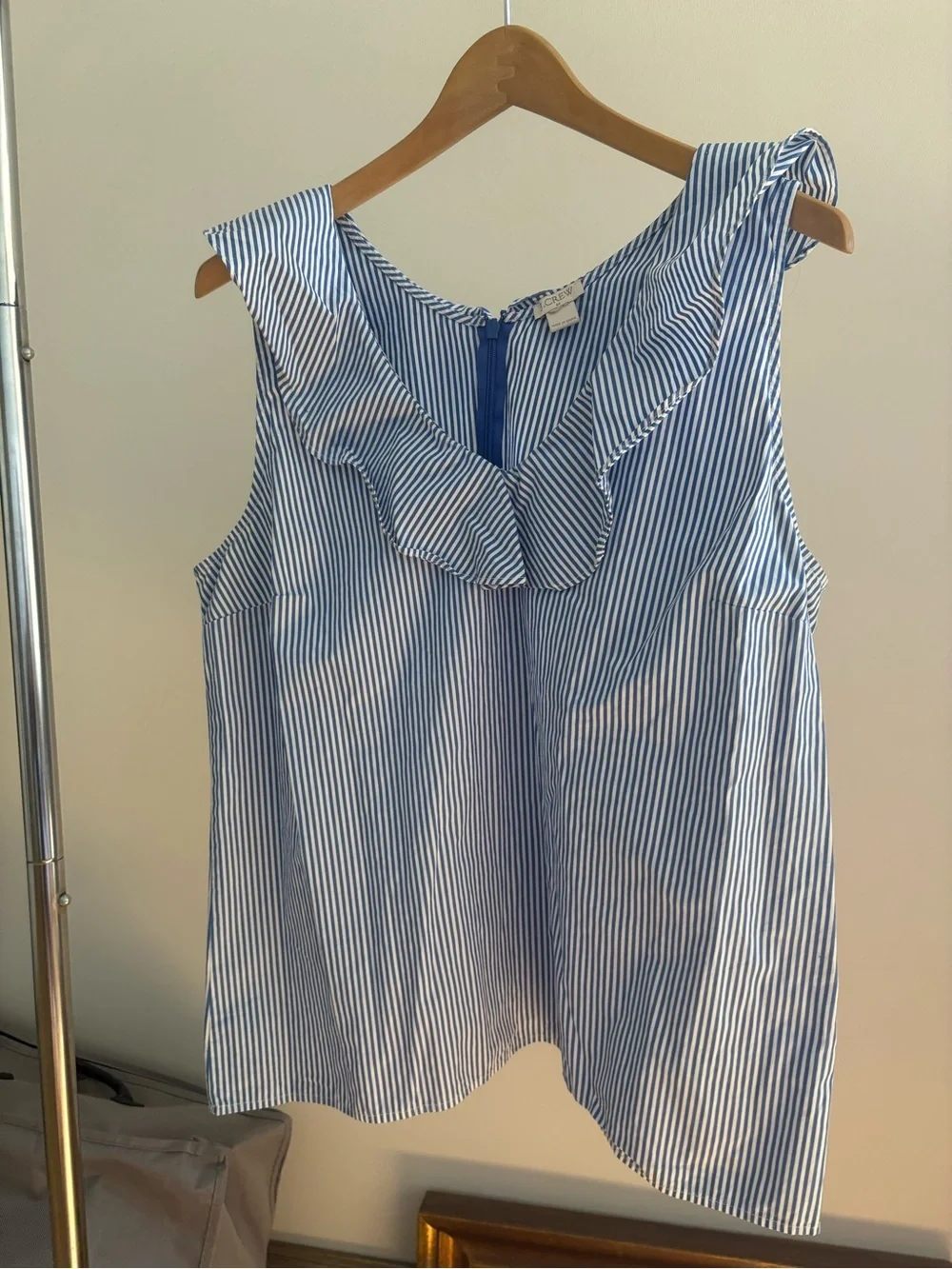 J. Crew sleeveless striped